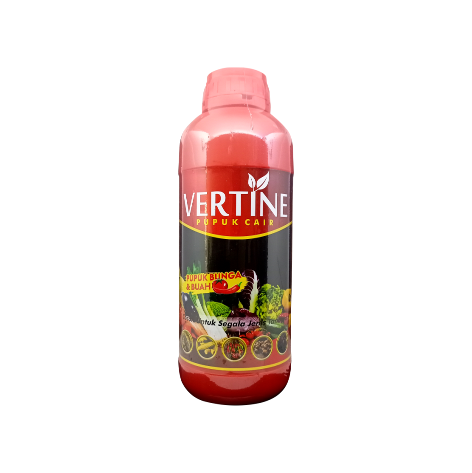 Vertine Merah Botol Merah Kotak