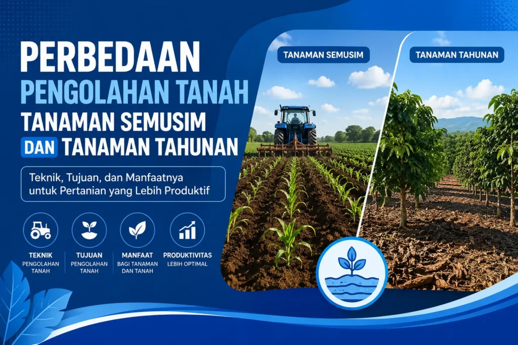 Cara Pengolahan Tanah yang Tepat untuk Tanaman Semusim dan Tanaman Tahunan