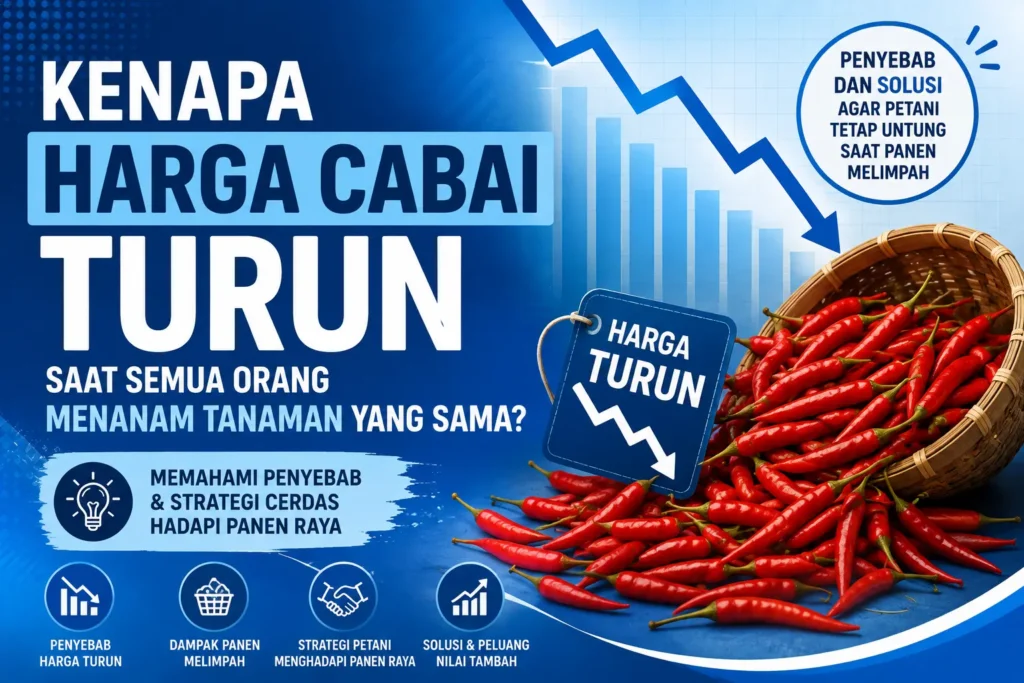 Kenapa Harga Cabai Turun Saat Panen Melimpah?