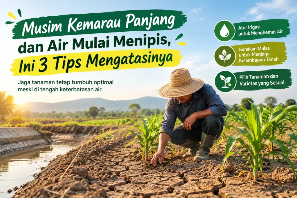 Musim Kemarau Panjang? Ini 3 Tips Mengatasi Kekurangan Air