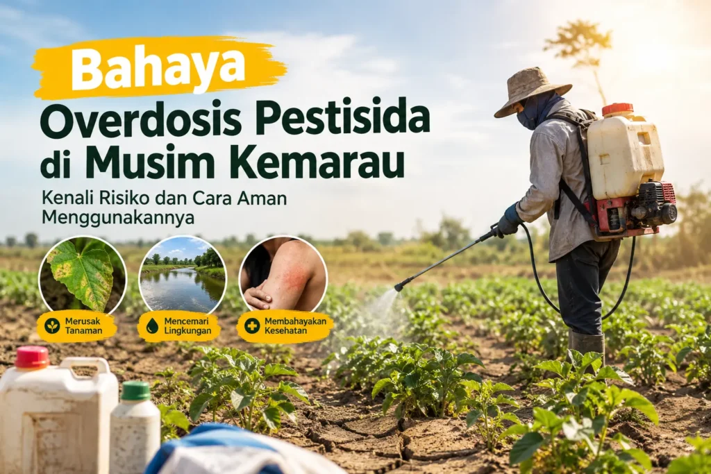 Bahaya Overdosis Pestisida di Musim Kemarau