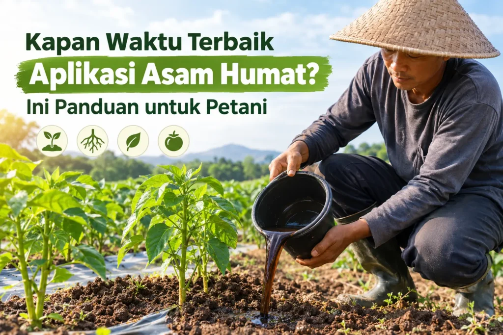 Kapan Waktu Terbaik Aplikasi Asam Humat?