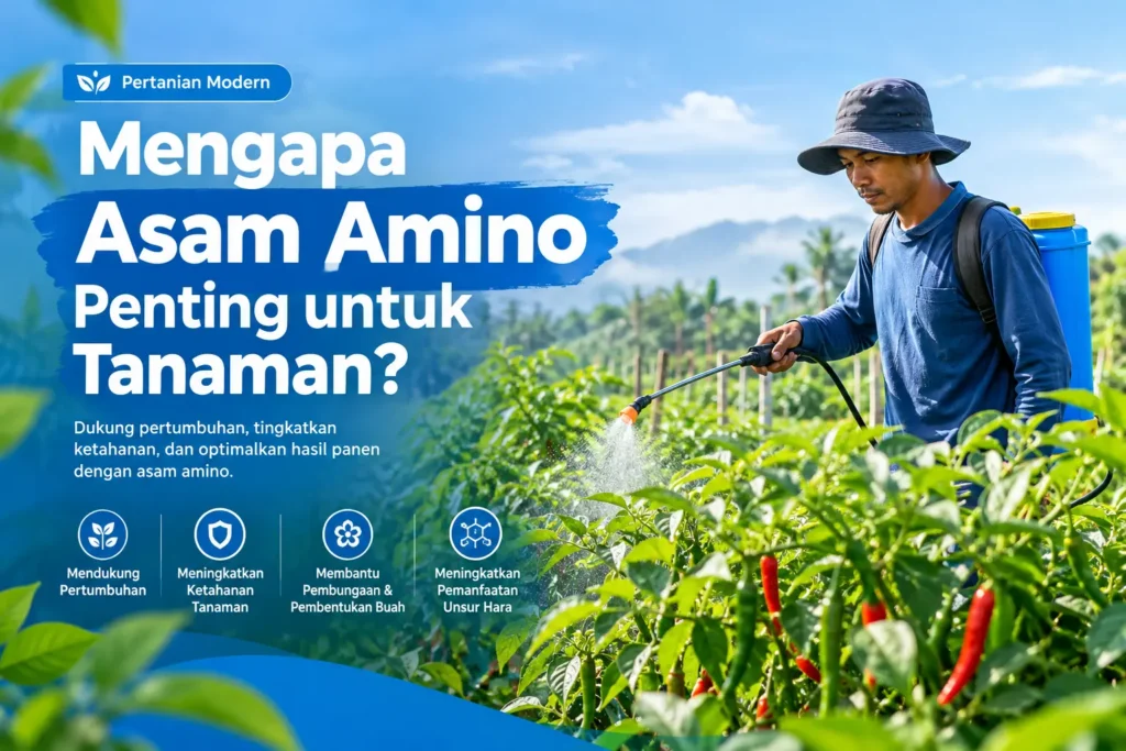 Mengapa Asam Amino Banyak Digunakan untuk Tanaman?