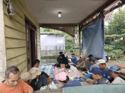 Sosialisasi Produk dan Review hasil demplot bersama Gapoktan Desa Sukaresmi Kecamatan Tamansari Bogor